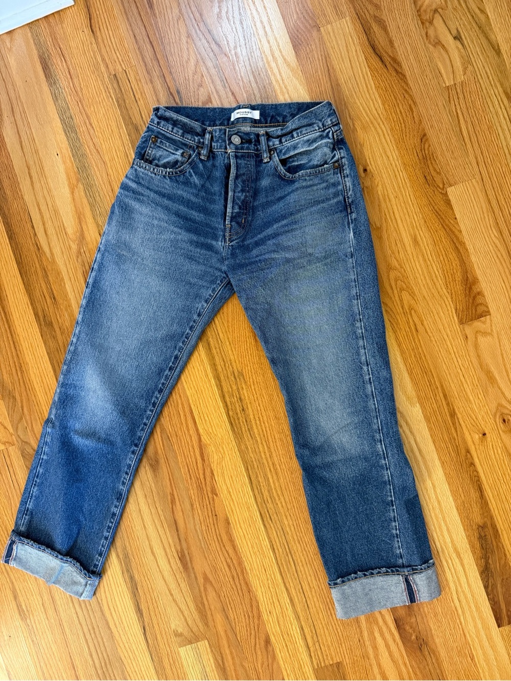 MOUSSY VINTAGE - Women's Straight-Leg Cuffed Jean